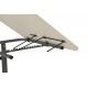 Table ou adapatable pour lit sur roulettes